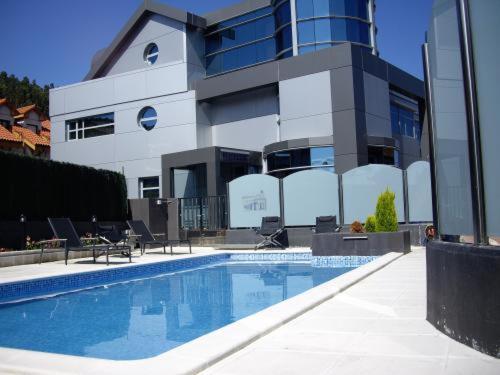 La Traina Hotel Argonos Bagian luar foto
